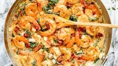 Creamy Garlic Shrimp with Spinach (10-Minute)