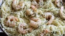 Creamy Lemon Shrimp Scampi Pasta