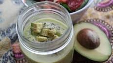 Creamy Mint-Infused Avocado Dressing