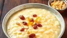 Creamy Rice Kheer with Cardamom and Almonds