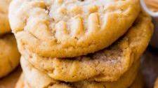 Crisp Peanut Butter Cookies