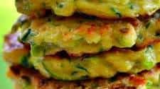 Crispy Cheesy Zucchini Fritters