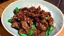 Crispy Honey Garlic Beef