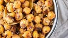 Crispy Parmesan Roasted Chickpeas