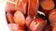 Crockpot Honey Garlic Polish Sausage