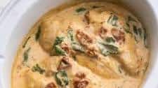 Crockpot Tuscan Chicken