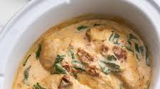 Crockpot Tuscan Chicken