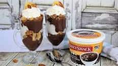 Crunchy Banana Chocolate Pudding Parfait