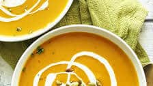 Curried Butternut Squash Soup