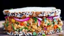 Curried Chickpea Salad Sandwich