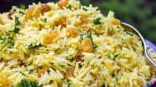 Curried Rice with Raisins