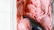 Dairy-Free Strawberry Ice Cream