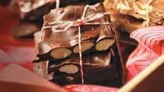 Dark Chocolate Bark with Almonds