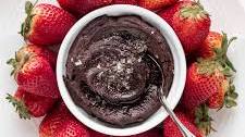 Dark Chocolate Dessert Hummus