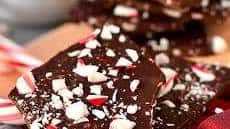 Dark Chocolate Peppermint Bark