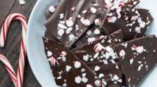 Dark Chocolate Peppermint Bark