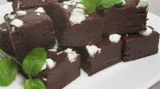 Dark Chocolate Peppermint Fudge Recipe