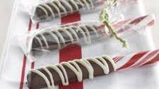 Dipped Peppermint Sticks