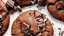 Double Chocolate Andes Mint Cookies