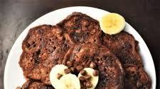 Double Chocolate Banana Pancakes