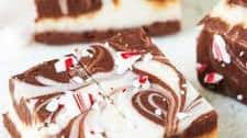 Double Chocolate Peppermint Fudge