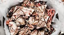 Double Chocolate Swirled Peppermint Bark