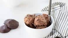 Double Chocolate Thin Mint Ice Cream (Dairy-Free)