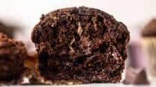 Double Chocolate Zucchini Muffins