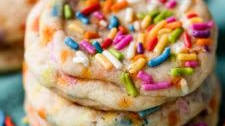 Drop Style Sprinkle Sugar Cookies