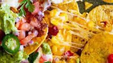 Easy Air Fryer Nachos