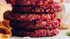 Easy Beet Fritters with Dill Yogurt Sauce