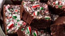 Easy Chocolate Peppermint Fudge