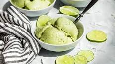 Easy Coconut Lime Ice Cream