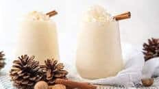 Easy Eggnog Milkshake Recipe