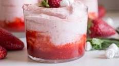 Easy Fresh Strawberry Mousse