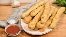 Easy Garlic And Herb Breadsticks Recipe