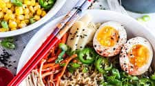 Easy Homemade Ramen with Soft Boiled Eggs