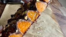 Easy Mandarin Orange Chocolate Bark