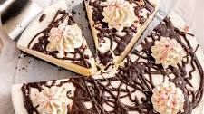 Easy No Bake Peppermint Cheesecake