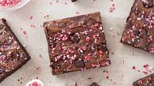 Easy Peppermint Brownies