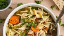 Easy Rotisserie Chicken Noodle Soup