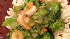 Easy Shrimp Vegetable Stir Fry