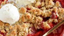 Easy Strawberry Crisp