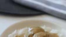 Easy Swedish Meatballs with Rice