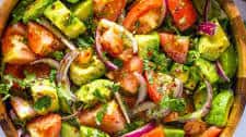 Easy Tomato Avocado Salad