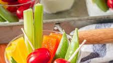 Easy Veggie Cups Idea (Individual Appetizers In Cups)