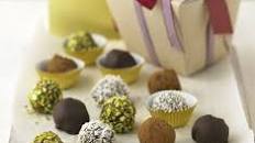 Easy chocolate truffles