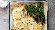 Easy lemon butter baked fish