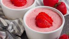 Easy strawberry mousse