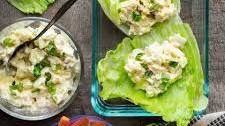 Egg Salad Lettuce Wraps